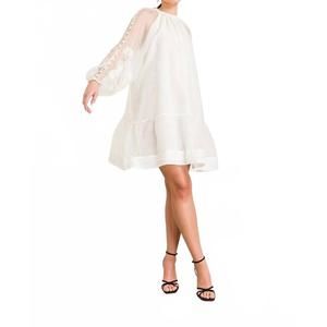 NEW SCARLETT POPPIES gustava dress in antique white